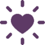 Life in Switzerland icon purpel